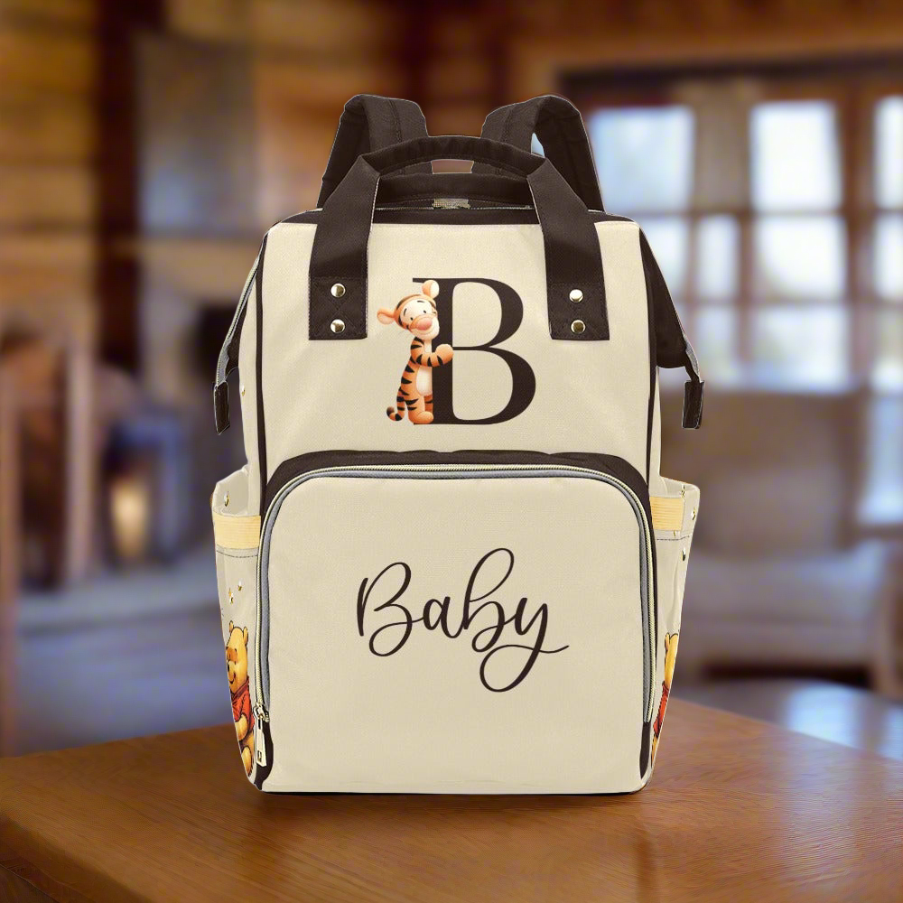 Tigger Monogram Classic Diaper Bag Backpack TJtoddles