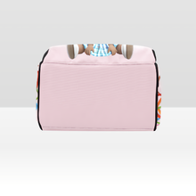 Load image into Gallery viewer, Designer Diaper Bag Backpack - African American Baby Girl Curly Locks