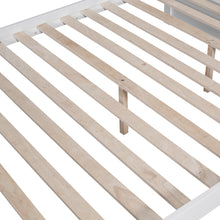 Load image into Gallery viewer, Full over Full Bunk Bed With 2 Drawers and Multi-layer Cabinet, White