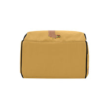Load image into Gallery viewer, Designer Diaper Bag - Ethnic King African American Baby Boy - Khaki Gold Multi-Function Backpack