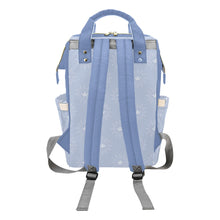 Load image into Gallery viewer, Custom Diaper Bag - Backpack Diaper Bag - Cute Redhead Baby Boy In Blue Diaper Bag
