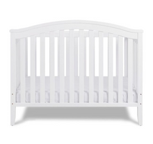 Load image into Gallery viewer, AFG Baby Furniture Kali II 4-in-1 Convertible Crib with Toddler Guardrail; White
