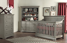 Load image into Gallery viewer, Jackson 4-in-1 Convertible Crib Ash Gray