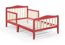 Load image into Gallery viewer, Twain Toddler Bed Coral/Natural