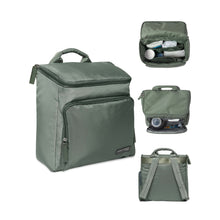 Load image into Gallery viewer, Modern Moments by Gerber Diaper Bag with Changing Station &amp; Insulated Pocket, Green