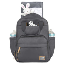 Load image into Gallery viewer, BB Gear by Baby Boom Back Pack Diaper Bag, Grey Heather