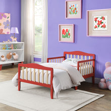 Load image into Gallery viewer, Twain Toddler Bed Coral/Natural
