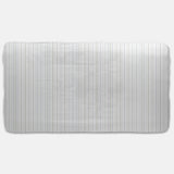 Designer Jersey Fitted Crib Sheet - Soft Stripes