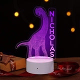 Personalized Baby Name Dinosaur LED Light Dinosaur Lamp Gifts for Kids