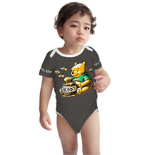 Load image into Gallery viewer, Baby Bear Onesie® Cotton Short Sleeve Pooh Bodysuit Newborn To 2T, Pepper