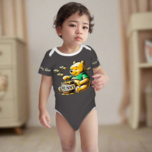 Load image into Gallery viewer, Baby Bear Onesie® Cotton Short Sleeve Pooh Bodysuit Newborn To 2T, Pepper