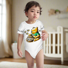 Load image into Gallery viewer, Baby Onesie® Short Sleeve Pooh Baby Bear Bodysuit Newborn To 2T, Butter