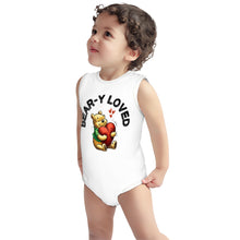 Load image into Gallery viewer, Baby Bear Onesie® Cotton Sleeveless Summer Pooh Bodysuit Newborn To 2T, White