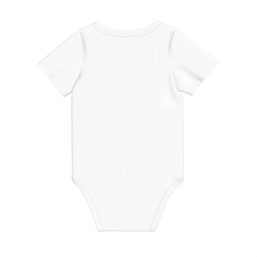 Baby Onesie® Cotton Short Sleeve Pooh Baby Bear Bodysuit Newborn To 2T, White