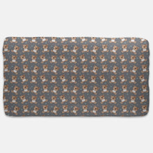 Load image into Gallery viewer, Designer Jersey Fitted Crib Sheet - Teddy Bears on Gray