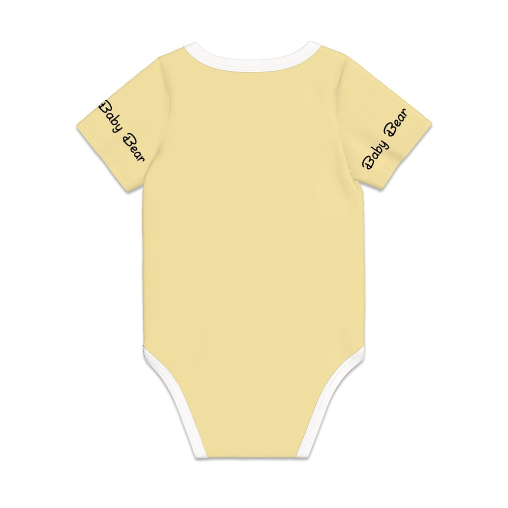 Baby Onesie® Short Sleeve Pooh Baby Bear Bodysuit Newborn To 2T, Butter