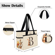 Load image into Gallery viewer, Tigger and Pooh Monogram Tote Custom Diaper Tote Bag Large Capacity