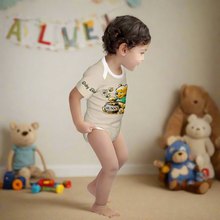 Load image into Gallery viewer, Baby Bear Onesie® Cotton Short Sleeve Pooh Bodysuit Newborn To 2T, Desert Calm