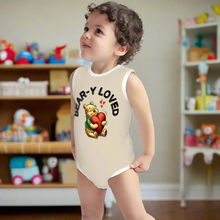 Load image into Gallery viewer, Baby Bear Onesie® Cotton Sleeveless Summer Pooh Bodysuit Newborn To 2T, Desert Calm