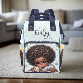 african american backpacks for kids ZOUTAIRONG Custom Name Black Backpack Girls 8-10 School Bags Afro Girl Bookbags Elementary Middle Teens Juniors Book Bags Large Magic Princess Back Packs Cartoon Kids & Baby Apparel &