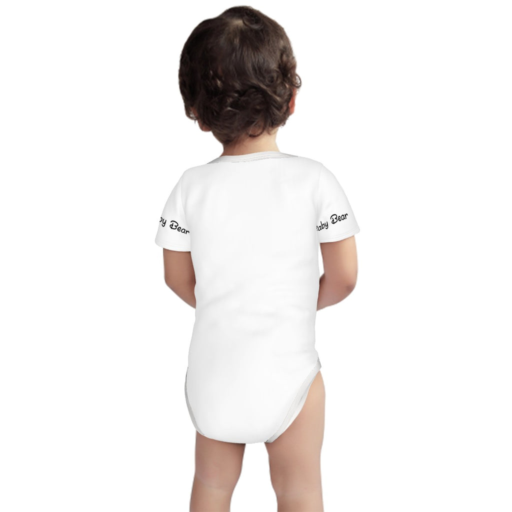 Baby Onesie® Short Sleeve Pooh Baby Bear Bodysuit Newborn To 2T, White