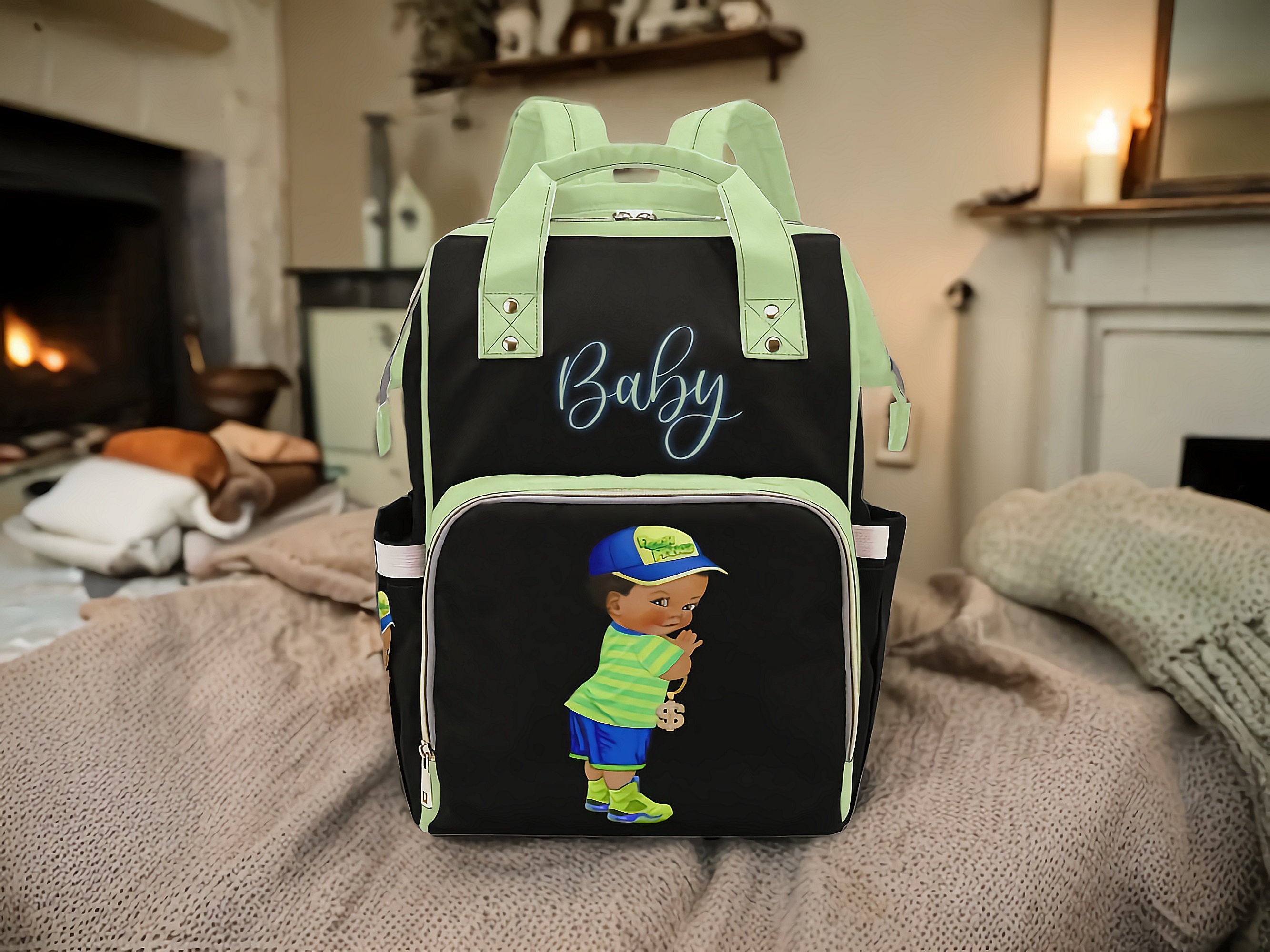 Diaper bag backpack store for baby boy