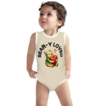 Load image into Gallery viewer, Baby Bear Onesie® Cotton Sleeveless Summer Pooh Bodysuit Newborn To 2T, Desert Calm