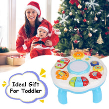 Load image into Gallery viewer, Toddler Musical Learning Table Educational Baby Toys Musical Activity Table Learning Center for 6+ Months Boys Girls Gift