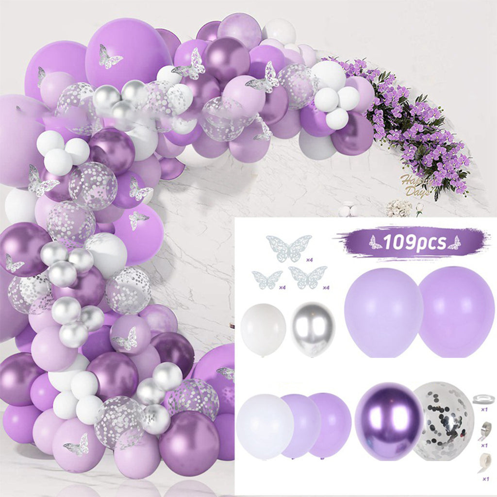 Butterfly Party Balloons Set Balloon Garland Arch Kit