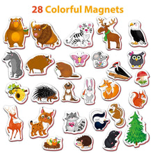 Load image into Gallery viewer, 28 Foam Fridge Magnets for Toddlers Large Toddler Magnets Refrigerator Magnets for Kids Animal Magnets for Kids on Fridge