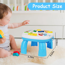 Load image into Gallery viewer, Toddler Musical Learning Table Educational Baby Toys Musical Activity Table Learning Center for 6+ Months Boys Girls Gift
