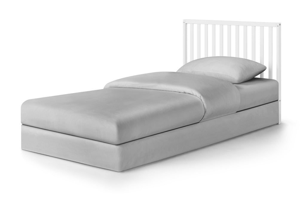 Palmer 3-in-1 Convertible Mini Crib White w/mattress pad