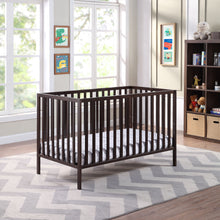 Load image into Gallery viewer, Palmer 3-in-1 Convertible Island Crib Espresso