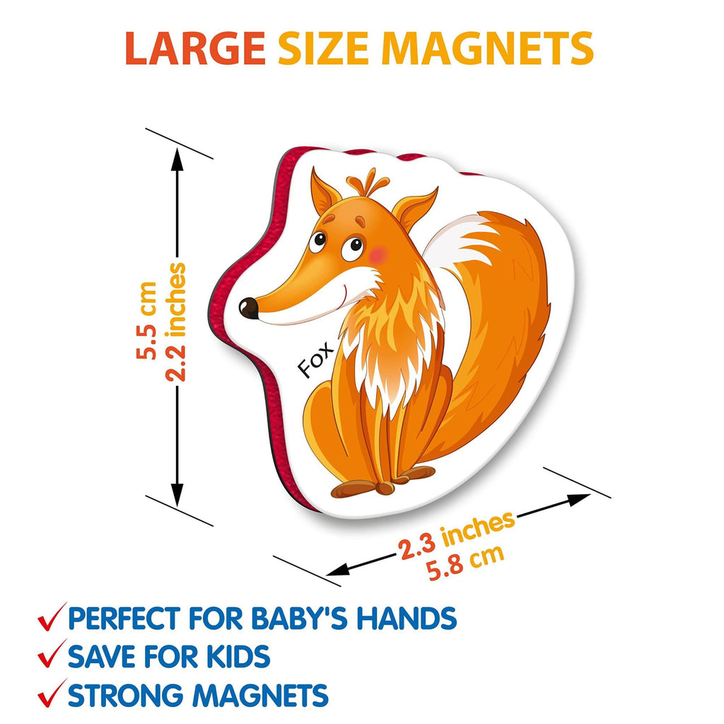 28 Foam Fridge Magnets for Toddlers Large Toddler Magnets Refrigerator Magnets for Kids Animal Magnets for Kids on Fridge