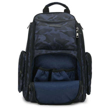 Load image into Gallery viewer, Monbebe Metro Diaper Bag Backpack with Changing Pad, Navy Camo