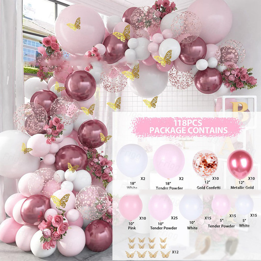 Butterfly Party Balloons Set Balloon Garland Arch Kit