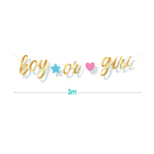 Load image into Gallery viewer, 3mShower Banner Custom Banners Personalized Custom Birthday BannerBanner Shower Gender Reveal Party Decorations Welcome Party Decorations Supplies