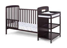 Load image into Gallery viewer, Ramsey 3-in-1 Convertible Crib and Changer Combo Espresso