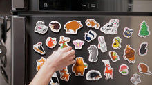 Load image into Gallery viewer, 28 Foam Fridge Magnets for Toddlers Large Toddler Magnets Refrigerator Magnets for Kids Animal Magnets for Kids on Fridge