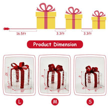 Load image into Gallery viewer, Christmas Lighted Gift Boxes Decorations for Indoor &amp; Outdoor