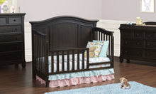 Load image into Gallery viewer, Glendale 4-in-1 Convertible Crib Charcoal Brown