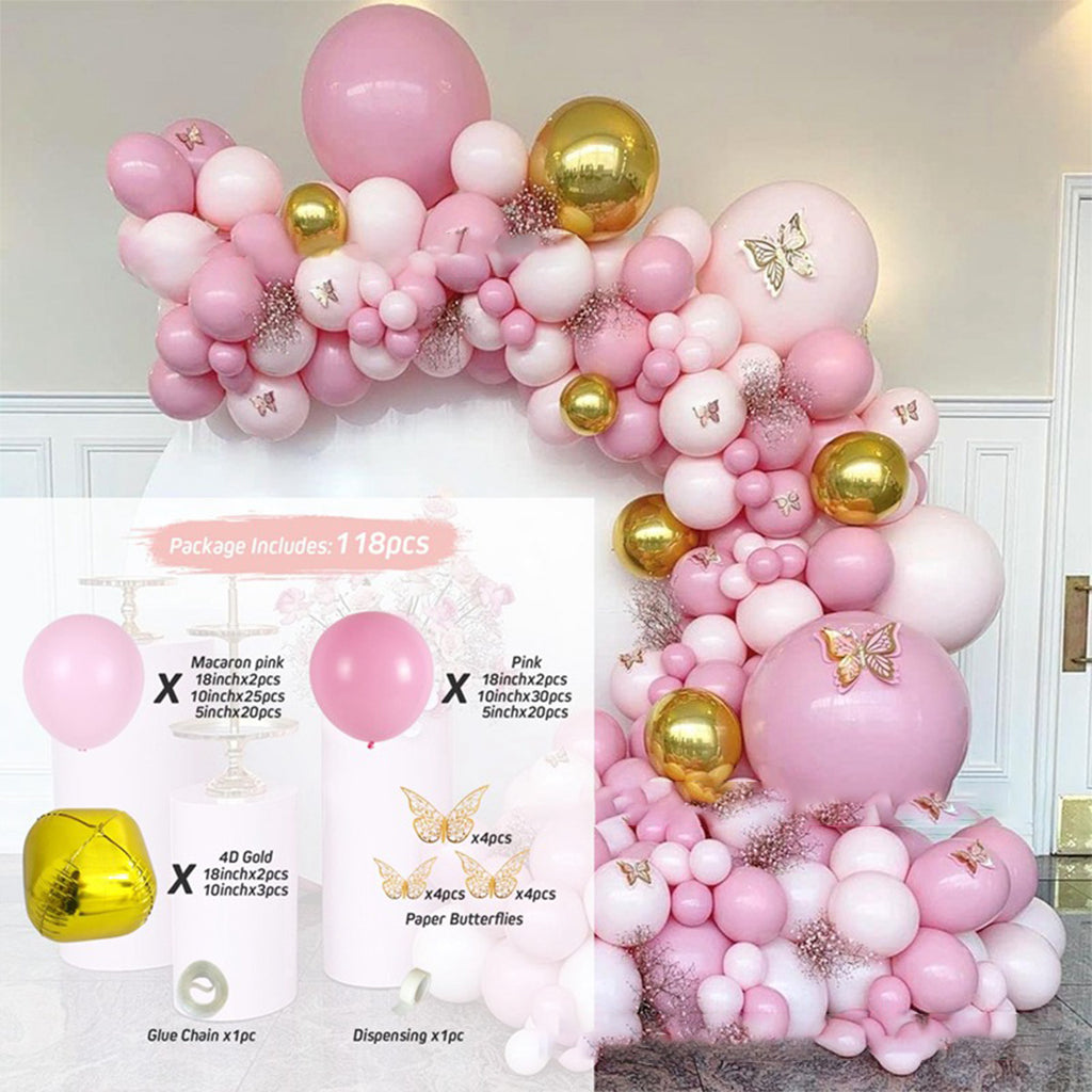 Butterfly Party Balloons Set Balloon Garland Arch Kit