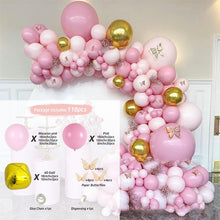 Load image into Gallery viewer, Butterfly Party Balloons Set Balloon Garland Arch Kit