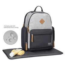 Load image into Gallery viewer, BB Gear Stonescape Backpack Diaper Bag Grey