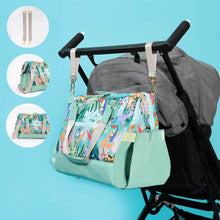 Load image into Gallery viewer, Milk&amp;Moo Diaper Bag Jungle Friends