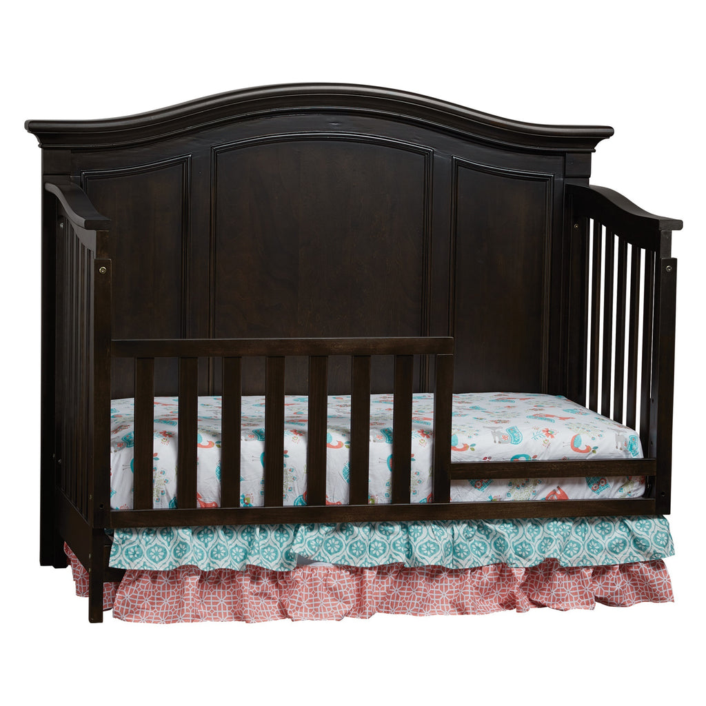 Glendale 4-in-1 Convertible Crib Charcoal Brown