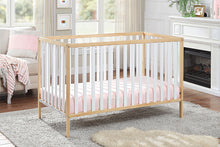 Load image into Gallery viewer, Deux Remi 3-in-1 Convertible Island Crib Natural/White