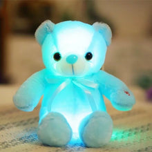Load image into Gallery viewer, 32cm Creative Luminous Bear Plush Toy Stuffed Teddy Led Light Colorful Doll