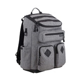 Eastsport Utility Diaper Backpack Bag with Bonus Changing Pad, Grey