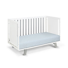 Load image into Gallery viewer, Livia 3-in-1 Convertible Island Crib White/Gray